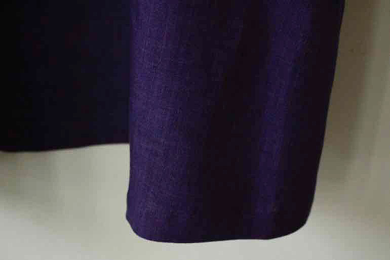 PDNo.131シンプルなAラインドレス<br />シャンブレイビオレット